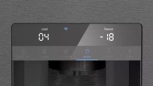 Lodówka Siemens KF96DPXEA, Freestanding, French door, Grey, Glass, 547 L, SN-T 4