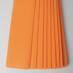 Znaczniki płaskie pachołki na parkiet pasy SMJ sport 10 sztuk pomarańczowe 51x6cm 3