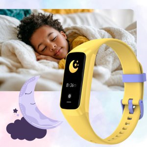 Smartband Rubicon Smartwatch SMARTBAND RNCF05K-żółty PROF 4