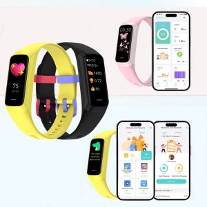 Smartband Rubicon Smartwatch SMARTBAND RNCF05K czarny 2