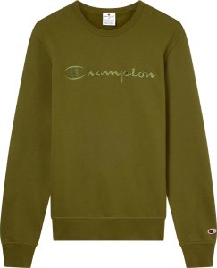 Champion Bluza męska Crewneck Sweatshirt oliwkowa 220272 GS585 XL 2