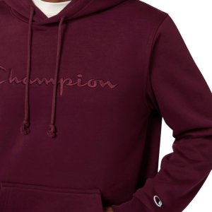 Champion Bluza męska Hooded Sweatshirt bordowa 220271 RS522 S 4