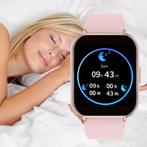 Smartwatch Rubicon Zegarek Damski SMARTWATCH czarny srk 6