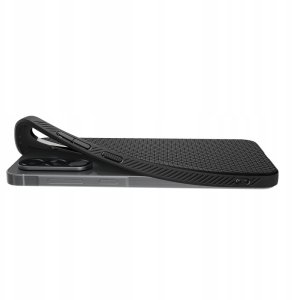 Spigen Etui Do Galaxy A56 5G Liquid Air (Czarne, Matowe, Plecki) 5