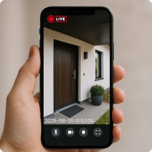 KAMERA ZEWNĘTRZNA OBROTOWA NA KARTĘ SIM GSM LTE 4G SOLARNA DO MONITORINGU 2