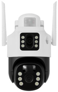 KAMERA ZEWNĘTRZNA OBROTOWA NA KARTĘ SIM GSM LTE 4G SOLARNA DO MONITORINGU 5