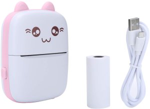 Mini drukarka termiczna bezprzewodowa przenośna drukuś do zdjęć notatek 2