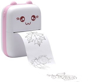 Mini drukarka termiczna bezprzewodowa przenośna drukuś do zdjęć notatek 9