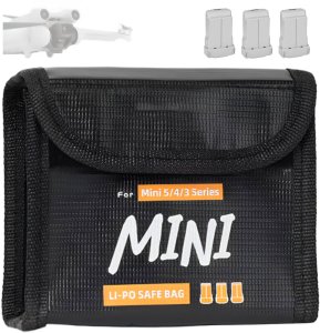 SunnyLife Bezpieczne etui case futerał ognioodporne na 3 akumulatory DJI MINI 3 / MINI 5 / 4 / 3 PRO 2