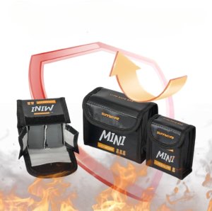 SunnyLife Bezpieczne etui case futerał ognioodporne na 3 akumulatory DJI MINI 3 / MINI 5 / 4 / 3 PRO 7