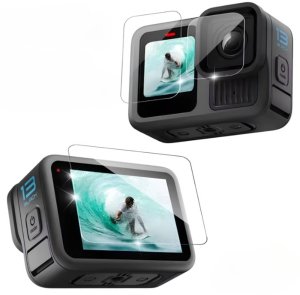 FOLIA OCHRONNA SZKŁO HARTOWANE NA EKRAN I OBIEKTYW DO KAMERY GOPRO HERO 13 2