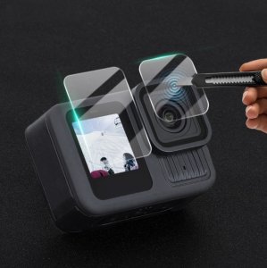 FOLIA OCHRONNA SZKŁO HARTOWANE NA EKRAN I OBIEKTYW DO KAMERY GOPRO HERO 13 10