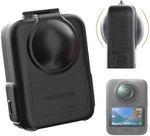 SunnyLife FUTERAŁ MINI CASE ETUI OCHRONNE półotwarte do przechowywania DJI OSMO 360 CZARNE 2