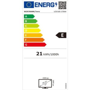 Monitor Wortmann AG TERRA LCD/LED 2756W PV V4 czarny GREENLINE PLUS 11