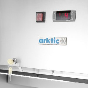 ARKTIC Szafa chłodnicza lodówka 1-drzwiowa 4 półki STAL GN 2/1 465 l 250 W 10