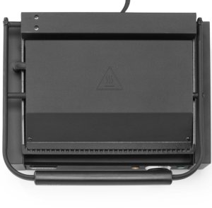 Hendi Grill elektryczny kontaktowy z ryflowaną płytą 340x235 mm 2200 W 5