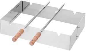 Tramontina Nasadka na grilla do szaszłyków prostokątna Churrasco 530x350x117 mm 5