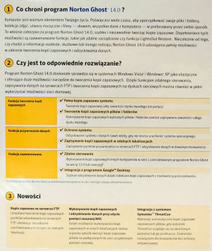 Program NORTON GHOST v14.0 PL 2