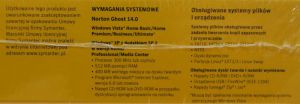 Program NORTON GHOST v14.0 PL 3
