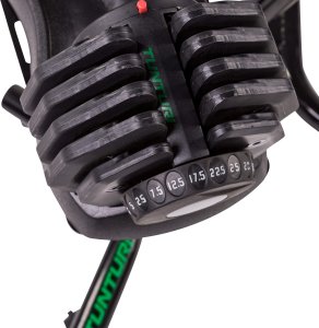 Tunturi Hantel 14TUSCL383 stalowy 1 x 25 kg 2