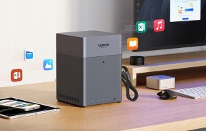 Serwer plików Ugreen 4-Bay Network Attached Storage DH4300 Plus EU Diskless 5