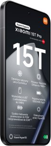 Smartfon Xiaomi 15T Pro 5G 12/256GB Czarny  (MZB0KUHEU) 4