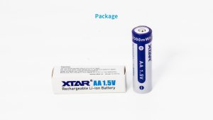 Xtar Akumulatorki R06 / AA 1,5V 2000mAh (box 4 szt.) z zabezpieczeniem 6