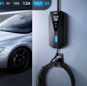 Tera EV Ładowarka samochodowa Typ 2 kabel 7m 3,68 kW 16 A Schuko 6