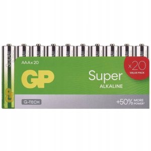 GP Bateria LR03 20 szt. 2