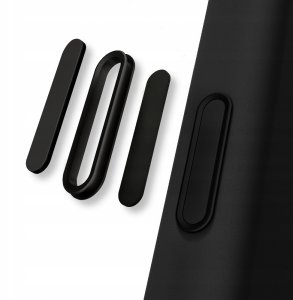 Yaxo Etui na telefon Leather Gear Slim Case MagSafe iPhone 17 Pro Dusty Black 4