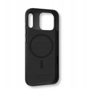 Yaxo Etui na telefon Leather Gear Slim Case MagSafe iPhone 17 Pro Dusty Black 7