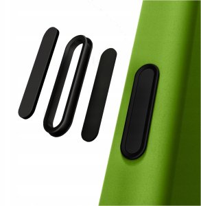 Yaxo Etui na telefon Leather Gear Slim Case MagSafe iPhone 17 Air Tropic Green 4