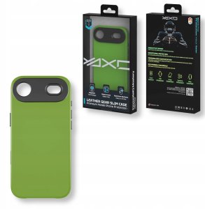 Yaxo Etui na telefon Leather Gear Slim Case MagSafe iPhone 17 Air Tropic Green 7