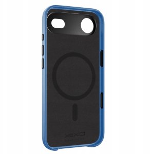 Yaxo Etui na telefon Leather Gear Slim Case MagSafe iPhone 17 Air Electric Blue 3
