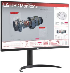 Monitor LG 32BR55UK-B 32" 4K UHD 3840x2160/16:9/4ms/250cdm2/HDMI, DisplayPort, Headphone Out 2