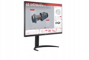 Monitor LG 32BR55UK-B 32" 4K UHD 3840x2160/16:9/4ms/250cdm2/HDMI, DisplayPort, Headphone Out 3