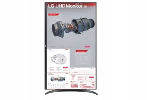 Monitor LG 32BR55UK-B 32" 4K UHD 3840x2160/16:9/4ms/250cdm2/HDMI, DisplayPort, Headphone Out 8
