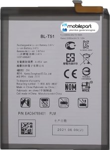 Bateria Mobilepart Bateria do LG K42 / K52 / K62 Nowy Akumulator BL-T51 2