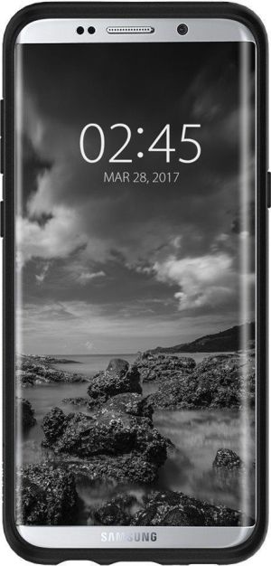 Spigen Nakładka Liquid Crystal Matte do Samsung Galaxy S8+ czarna 3