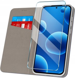 krainaGSM Etui MAGNET do Oppo Reno 14 FS 5G|14F 5G |14 5G Zamykane Futerał + Szkło 9H 9