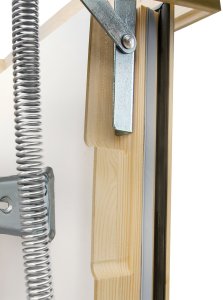 Drzwi Przesuwne Schody Strychowe NORDIC 86mm 120x70 0,44W CIEPŁE H305 cm + uszczelka 8