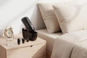 Masażer Uderzeniowy Kompaktowy Podróżny ZENT MiniPulse  Perkusyjny, Bezszczotkowy, 10 Poziomów, 4 Głowice, USB-C, 235 g 5