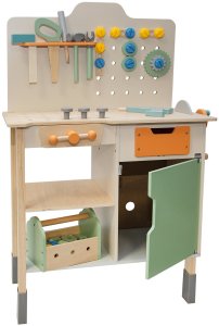 Drewniany warsztat Majsterek stolik narzędziowy 4