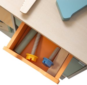 Drewniany warsztat Majsterek stolik narzędziowy 9