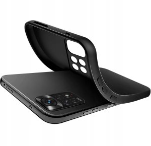 ZESTAW Etui do Xiaomi Redmi Note 11 11S Matowe Silikon Slim 2 SZTUKI SZKŁO 5