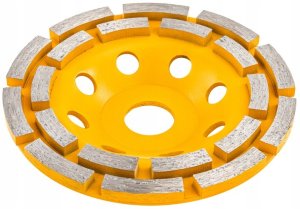 TARCZA GARNKOWA DIAMENTOWA DO SZLIFOWANIA BETONU KAMIENIA SEGMENTOWA 125MM 6