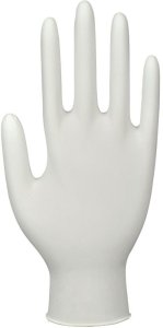 Abena Examination glove ABENA Classic Protect size L white nitrile powder-free (150 pcs.) 3