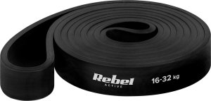 Rebel Guma do ćwiczeń TPE - Power Band PT-3, czarny 16-32 kg 18