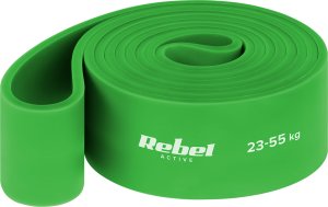 Rebel Guma do ćwiczeń TPE - Power Band PT-5, zielony 23-55 kg REBEL ACTIVE 9