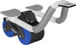 Rebel Przyrząd do ćwiczenia mięśni brzucha z timerem, AB roller Wheel AB-3, kolor czarno-niebieski 20